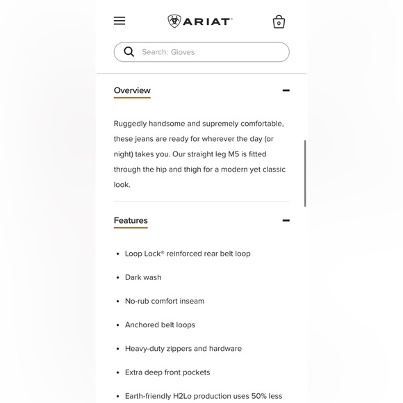 M5 Straight Fit Stretch Remming Stackable Straight Leg Jean - Picture 7 of 9